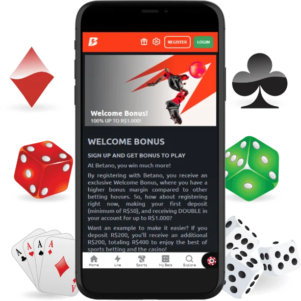 Welcome bonus promo Betano